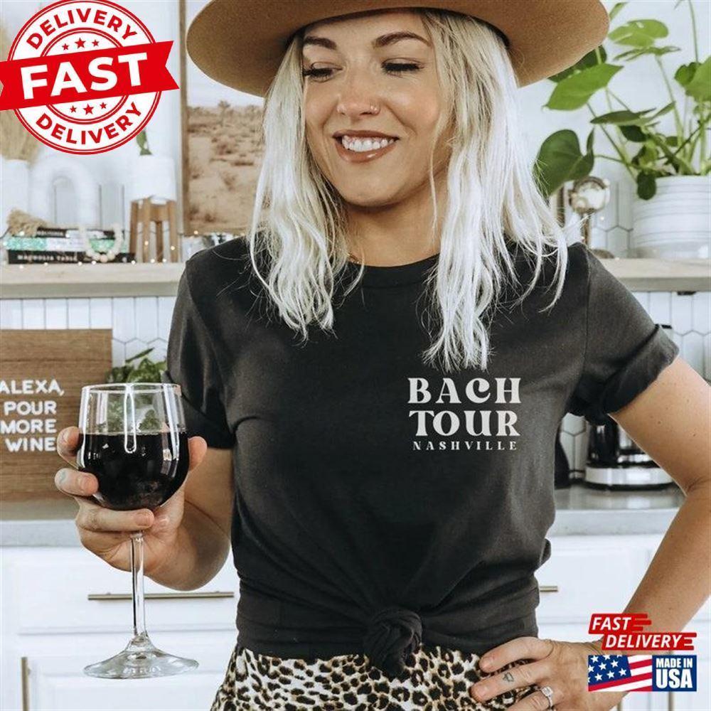 Custom Bachelorette Bach Tour Band Retro Party Shirt Classic T-Shirt